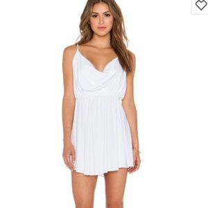 Bobi modal jersey drape dress